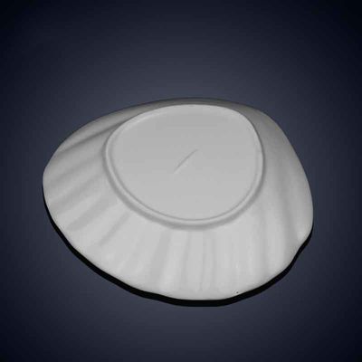 Shell Shaped Porcelain Dinner Set Ceramic Dishes Customize Logo